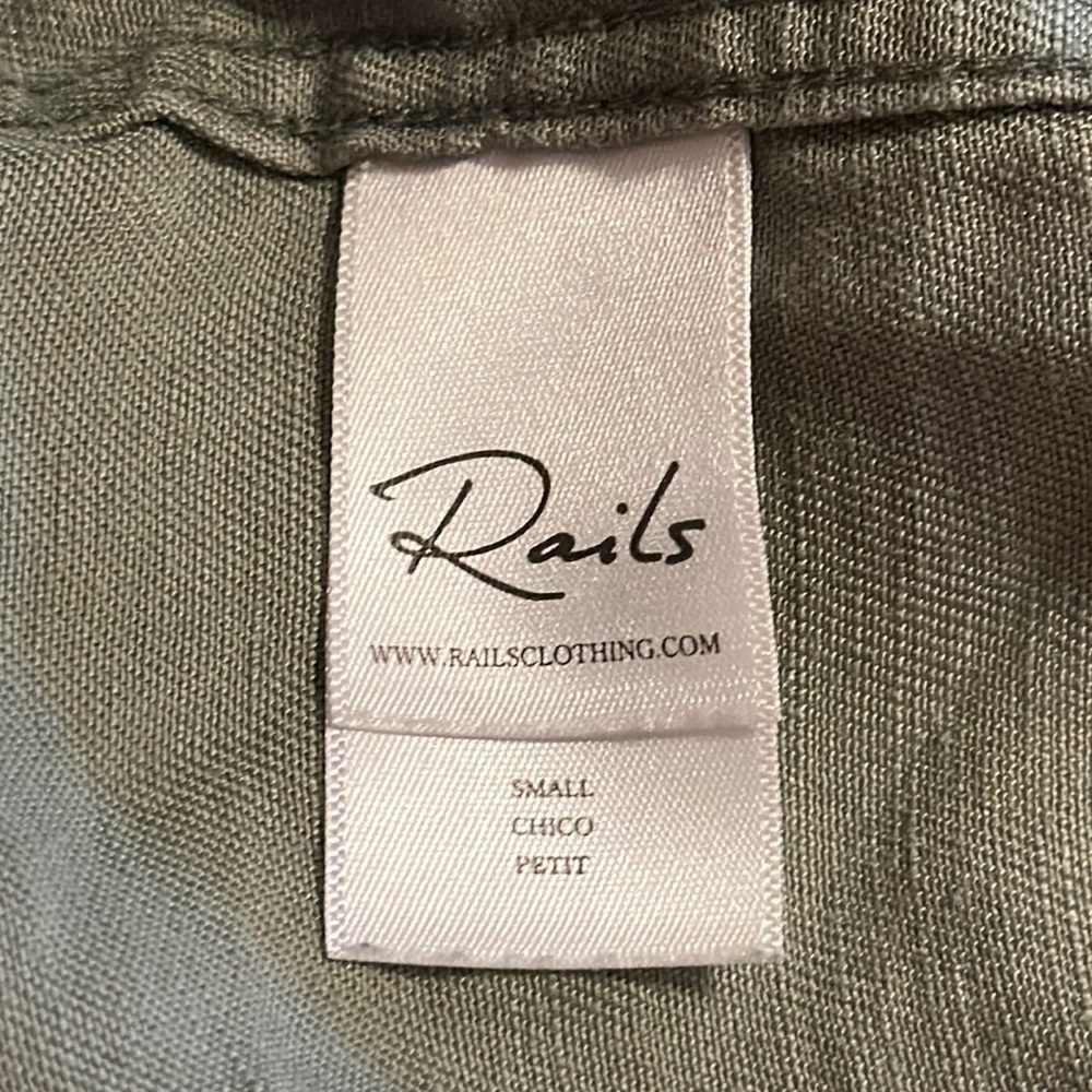 Rails Elliot Embroidered Utility Shacket Boho Western Desert Wanderlust Small - Picture 11 of 14